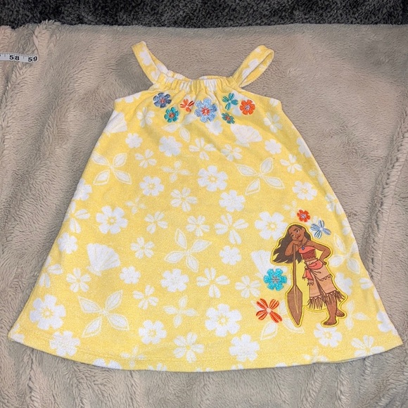 🎉4 for $20 Disney Moana Swim Coverup, Size 2 - Picture 1 of 6
